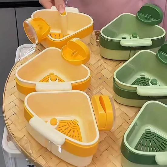 4Pcs Sink Strainer Basket Hanging Sink Strainer Triangular Faucet Sponge Storage Rack Corner Sink Trash Catcher for Food Waste