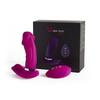 CLAMY - Vibrator with Heat Function and Remote Control