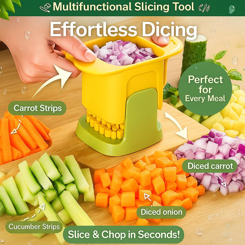 Многофункциональный измельчитель овощей, нарезка кубиками лука, артефакт, ломтерезка для картофеля фри, кухонный гаджет, ломтерезка для огурца, картофеля, кухонные инструменты
