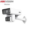 Hikvision 4Мп двухобъективная полноцветная PoE PTZ сетевая камера с разъемом CN (адаптер в комплекте)