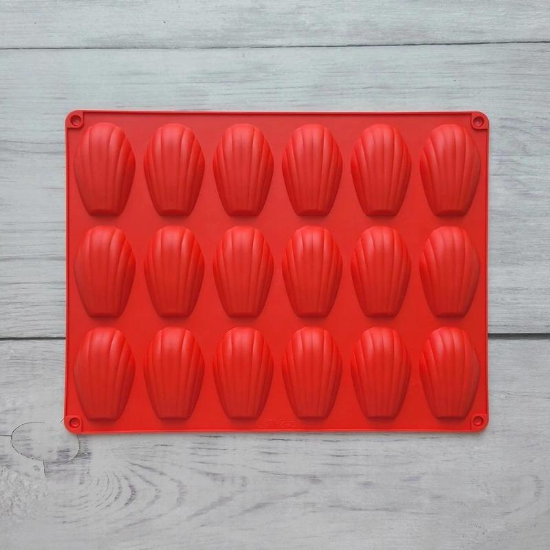 Силиконовая форма для торта в форме ракушки, шоколадное печенье, бисквит, инструменты для выпечки из силикона ручной работы