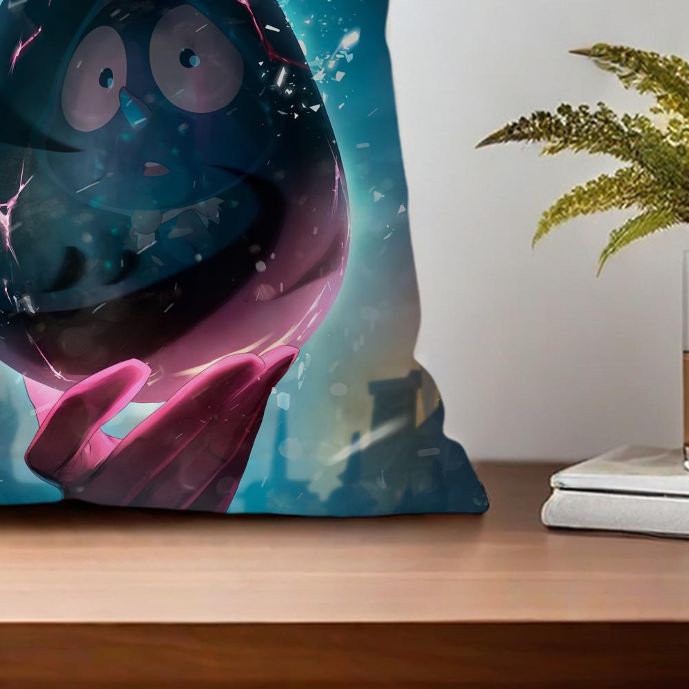 Game D-DOFUS Furry Panda Cute cushion For Bedroom Car Coffee Shop Room Soft and Living Room Sofa Decorative Pillow Cover Case