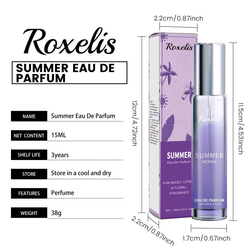 Elegant Citrus Perfume for Women Summer Scent Long Lasting Fragrance Refreshing and Cool for Parties