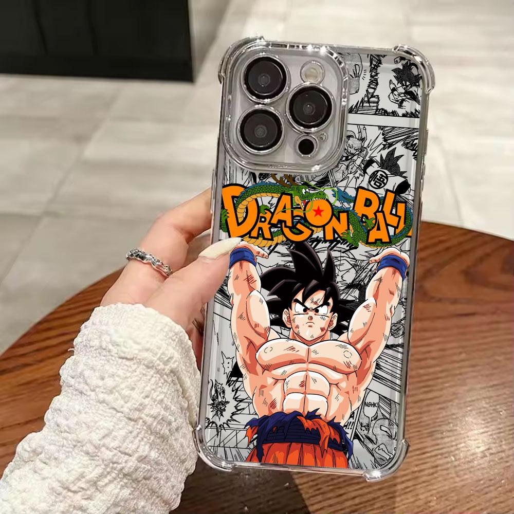 Аниме Гого Драконьи Шары Мягкий Чехол Для iPhone 17 Pro 16 15 14 13 12 11 Pro Max Чехол 17 Plus 17E 16E 17Air Силиконовый Чехол для Телефона