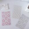 3D Star Heart Crystal Stickers Kids DIY Decoration Self Adhesive Jewelry Crafts Sparkly Rhinestone Stickers Girls Gifts
