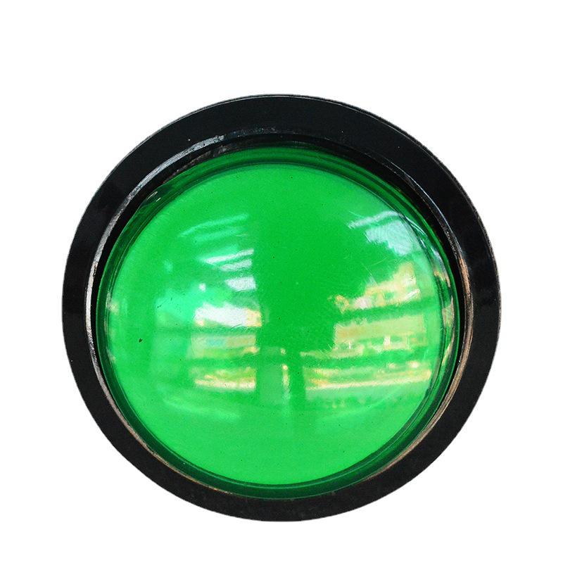 100mm Convex Illuminated Push Button with Microswitch for Arcade Machines