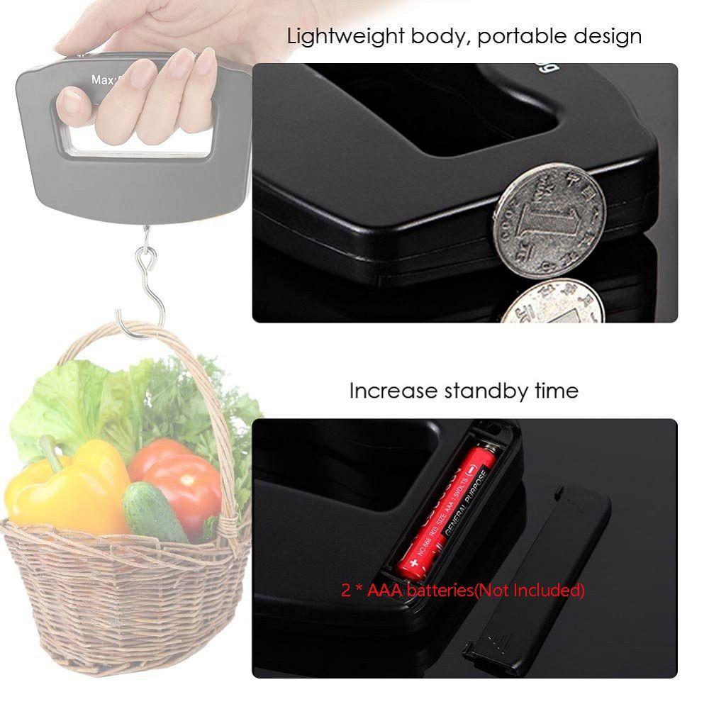 Weight Scales Luggage Scale Travel Digital Hanging Scales Electronic Scale Multifunction Scales