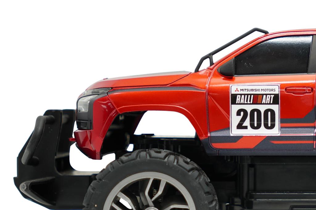 Happinet Scale Mitsubishi Triton Rally Car for Ages 6 and Up 1/20 R/C