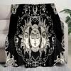 Sun Moon Soft Comfortable Blanket All Seasons Suitable Sofa Office Nap Travel Birthday Gift Christmas Present
