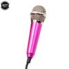 Mini Portable 3.5mm Stereo Studio Mic KTV Karaoke Microphone For Smart Phone Laptop PC Desktop Handheld Audio Microphone