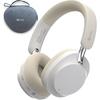 Hmusic Bluetooth 5.3 Наушники 80 часов работы от аккумулятора ANC Шумоподавление Беспроводные наушники Белые