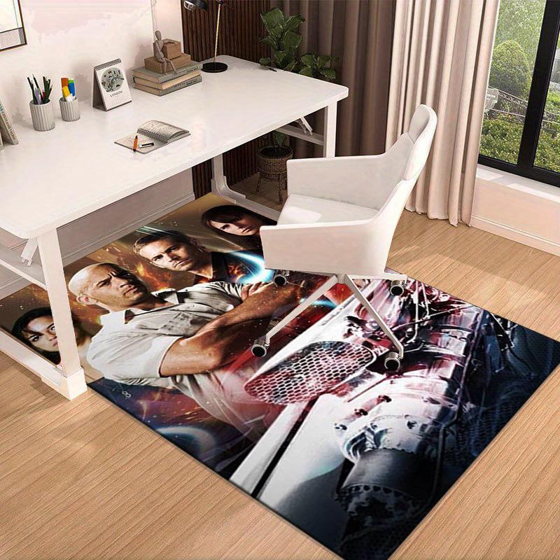 Fast And car Family Carpet, Chair Rug,Rug for Office Bedroom living rooms, Doormat decor Fan Gift Christmas Gift
