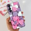 Для Motorola Edge 2021 Чехол Роскошный Прозрачный Милый Кот Лев Женский Ударопрочный Мягкий ТПУ Силиконовый Задний Чехол Для Motorola Edge 21 Funda