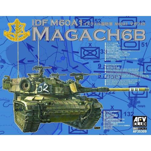 AFV Club 1/35 Israeli M60A1 Magach 6B Main Battle Tank Plastic Model Kit FV35309