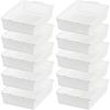 Inomata Chemical Windy 520 Storage A4 Set of Made In Document Simple Product 9439 (Inomata-k) Case, Size, 10, White, Japan, Stationery, Organization,
