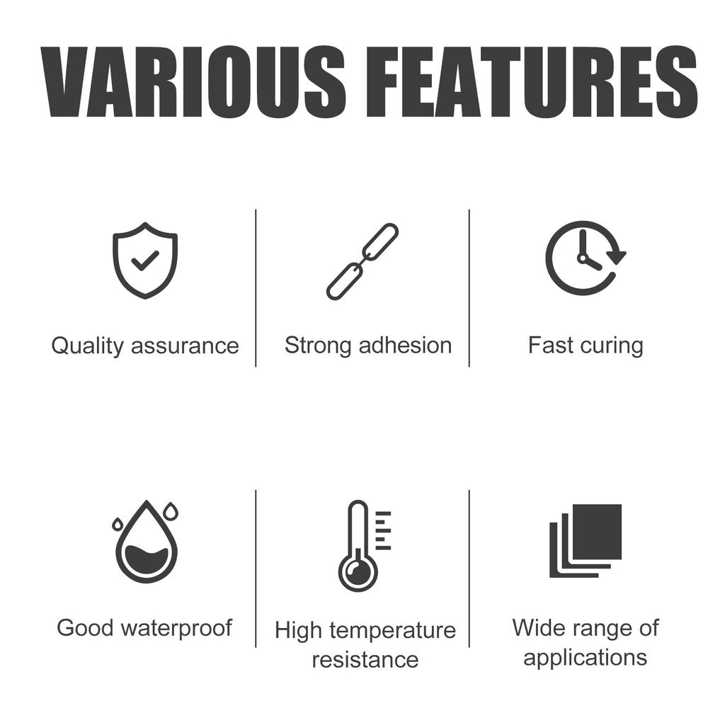 3Pcs Jue Fish Multifunctional Glues Welding High-Strength Oily Glues Universal Glues Welding High-Strength Oily Glues