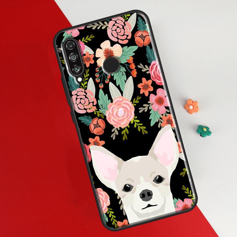 Чехол с собакой чихуахуа для Huawei P30 Pro P50 P20 P40 Lite P Smart 2021 Nova 5T, чехол для Honor 50 8X 10i