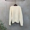 C S In The Room artS Wool Pendant baSiC V neCk Long SleeVe Knit 3Color C