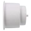 6Pcs Recessed Drop In Plastic Cup Drink Can Holder With Drain For Boat Car Marine Rv Accessories (White)