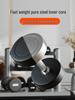 50kg Pair Rubber Coated Solid Steel Dumbbell Set for Men's & Women's Home & Commercial Gym Use