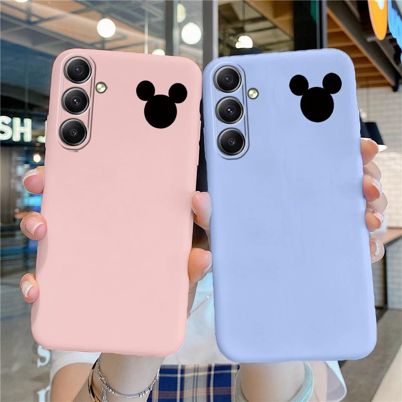 Couple Patterned Soft Silicone Case For Xiaomi Redmi Note 13 Pro 13C Samsung A55 M35 S24 iPhone Huawei Honor Realme Camera Protective Shockproof Cover