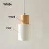 1 шт. Белая минималистичная люстра, прикроватная лампа для спальни, современная скандинавская, для ресторана, одноламповая, маленькая, для барной стойки