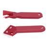 2pcs Silicone Window Scraper Cement Glass Scraper Tool Remover for Kitchen Bathroom Window