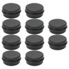 10pcs Round Aluminum Can DIY Empty Refillable Storage Jar Container Set for Solid Perfume Lip