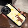 Чехол для телефона с обезьянкой Любопытный Джордж для iPhone 17 Pro Max 15 Pro 16 14 Plus 12 13 Mini 11 Pro, противоударный, мягкий