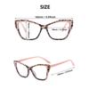 Новые модные очки для чтения с защитой от синего света, женские, кошачий глаз, блокирующие синий свет, элегантные очки от +1.0 до +4.0