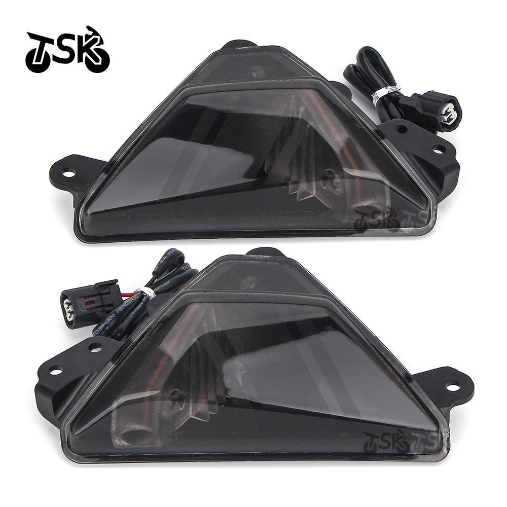 LED Turn Signals Indicator Blinker Flasher Light Steering Lamp For Kawasaki Ninja ZX-4R ZX-4RR Ninja650 ZX4R ZX4RR 2023 2024