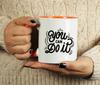 Inkdotpot Вы можете сделать это 11 унций керамическая кружка для кофе забавная новинка вдохновляющий подарок для сотрудников босс коллеги