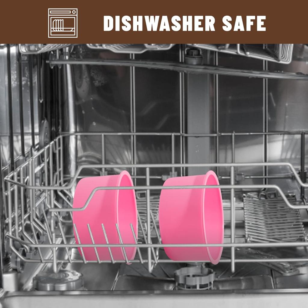 4 6 8 10 Inch Round Shape Mold Silicone Small Cake Baking Pan Mousse Fondant Cylinder Mould For Pastry Dessert Jelly