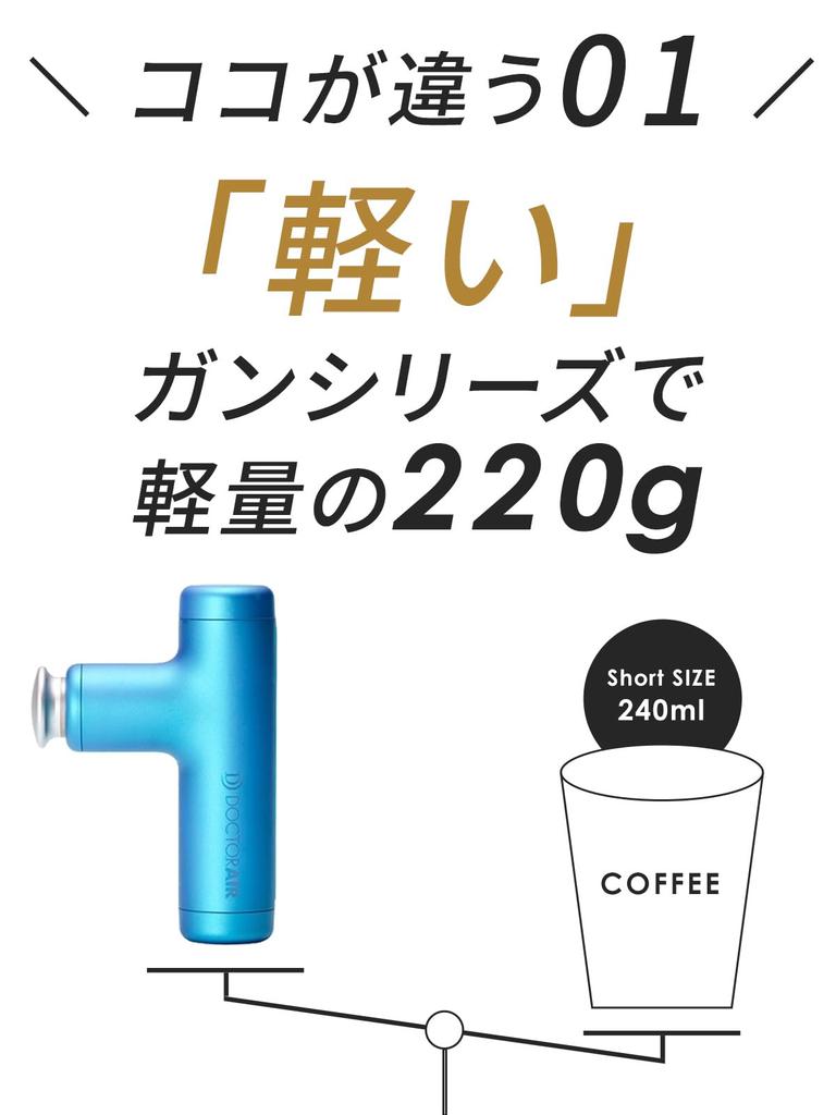 Официальный магазин Doctor Air Exercise Gun Hyper Wrapping Ryoko Yonekura Favorite Compact Миофасциальный релиз Уход за лицом День День Уважение к пожилым людям День