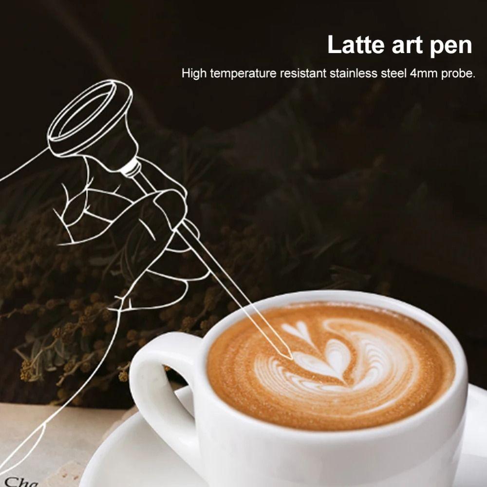 Accurate and Fast Coffee Temperature Meter Clip-on Hand Brewed Temperature Monitor  Chocolate