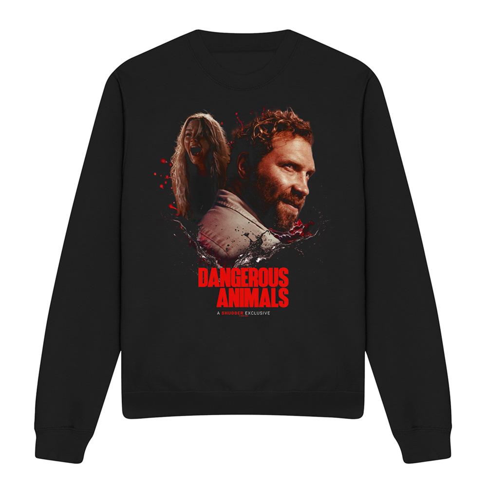 Dangerous Animals Unisex Adult Splatter Sweatshirt