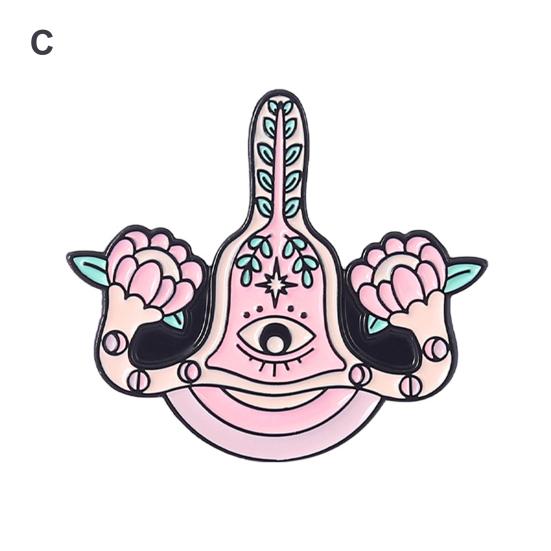 Feminist Brooch Lovely Design Easily Wear Good Gloss Exquisite Jewelry Costume Accessories Girl Power