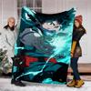My Hero Academia Theme Printed Blanket - Perfect for Couch, Bed, Travel & Outdoor Use | Machine Washable, Cozy & Durable.