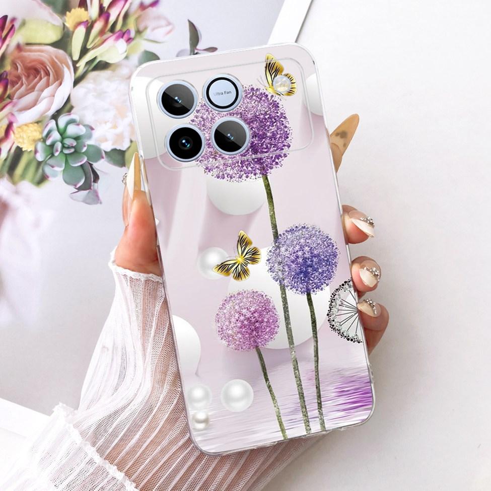 Clear Casing For Honor Win 5G AAP-AN00 Case For Honor Win 5G Cover Luxury Cute Cat Fashion Butterfly Cool Painted