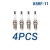 4pcs/lot BKR5E-11 6953 Brand New Spark Plug For Toyota Mazda Corolla Hyundai Mitsubishi Suzuki Paseo MR2 T100 Matrix BKR5E11