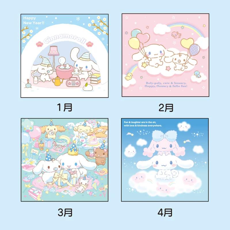Настенный календарь Sanrio Cinnamoroll M 2026 Япония НОВЫЙ Персонажи Sanrio