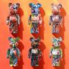 27cm/10Inches Graffiti Bear Figurine Home Decor Animal Abstract Ornament Storage Money Jar Modern Room Sculpture Table Decor