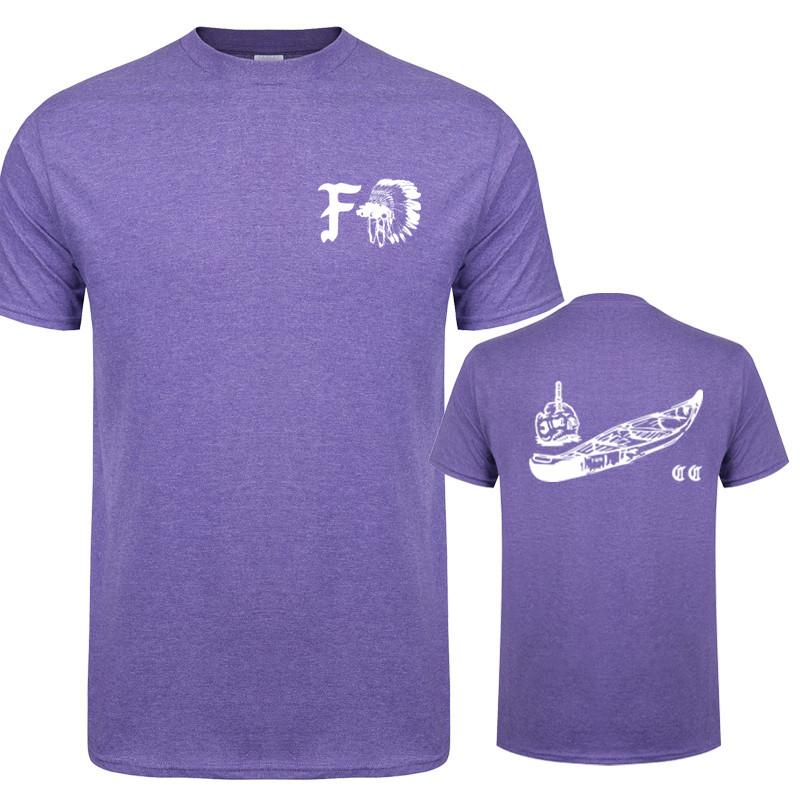 Футболка с принтом тумана Forward Viewing Group Gbrs Мужская футболка Летняя футболка с круглым вырезом Мужская повседневная хлопковая летняя одежда Топ