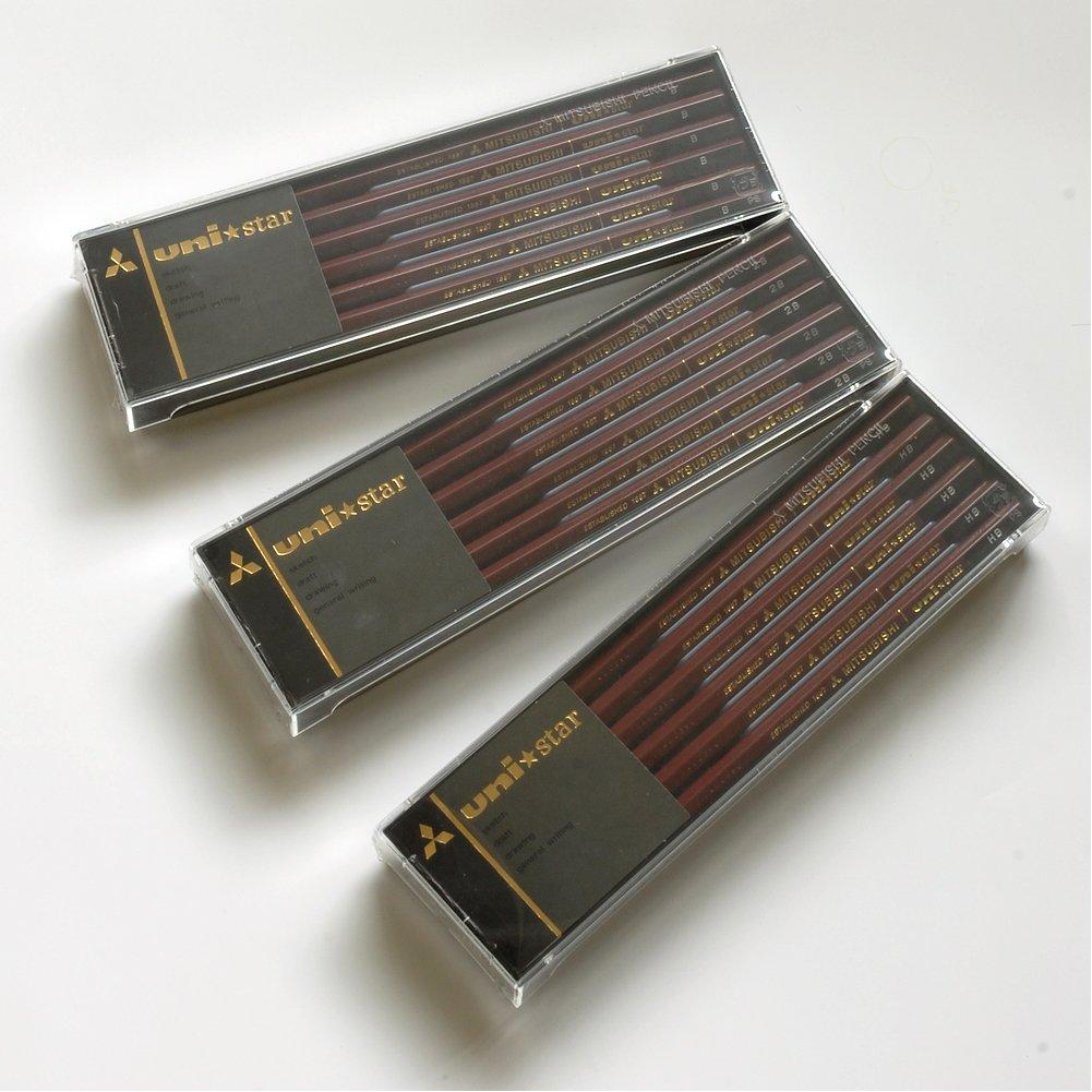 Mitsubishi Pencil Uni Стартовый Шестигранный HB USHB