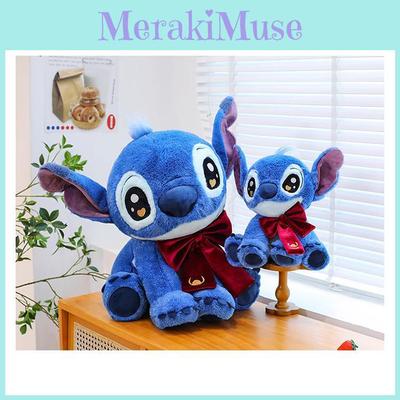 Плюшевая игрушка Стич Мультяшное животное Подушка Мягкая набивная кукла Для детей и подростков
