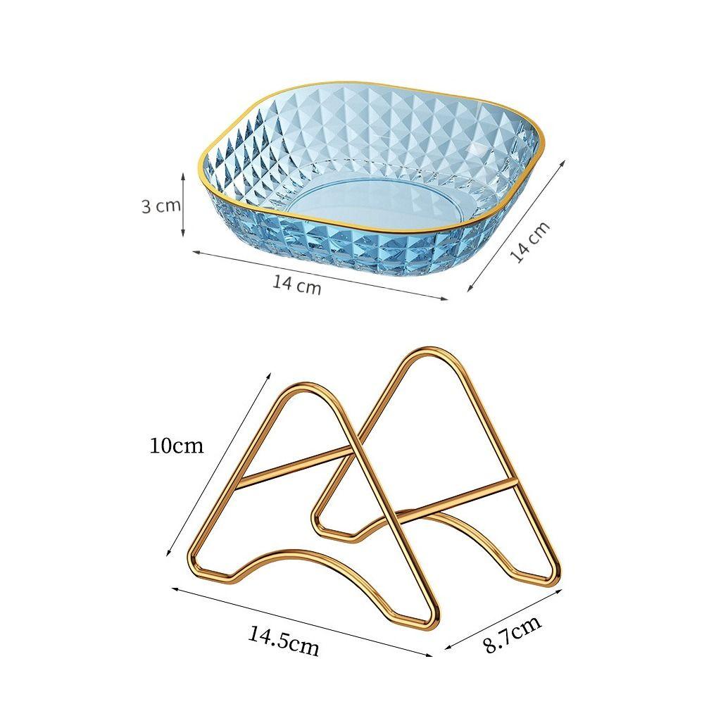 Reusable Bone Plate High-end Fruit Plate Multipurpose Vegetable Plate  Dining Table