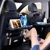 Подвесная сумка-органайзер на спинку автомобильного сиденья с несколькими карманами, универсальная сумка-держатель для хранения из искусственной кожи, складная полка