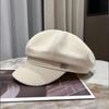 Beret Female British Retro Sunscreen Newsboy Hat Foreign Style Fashion Sweet Octagonal Hat