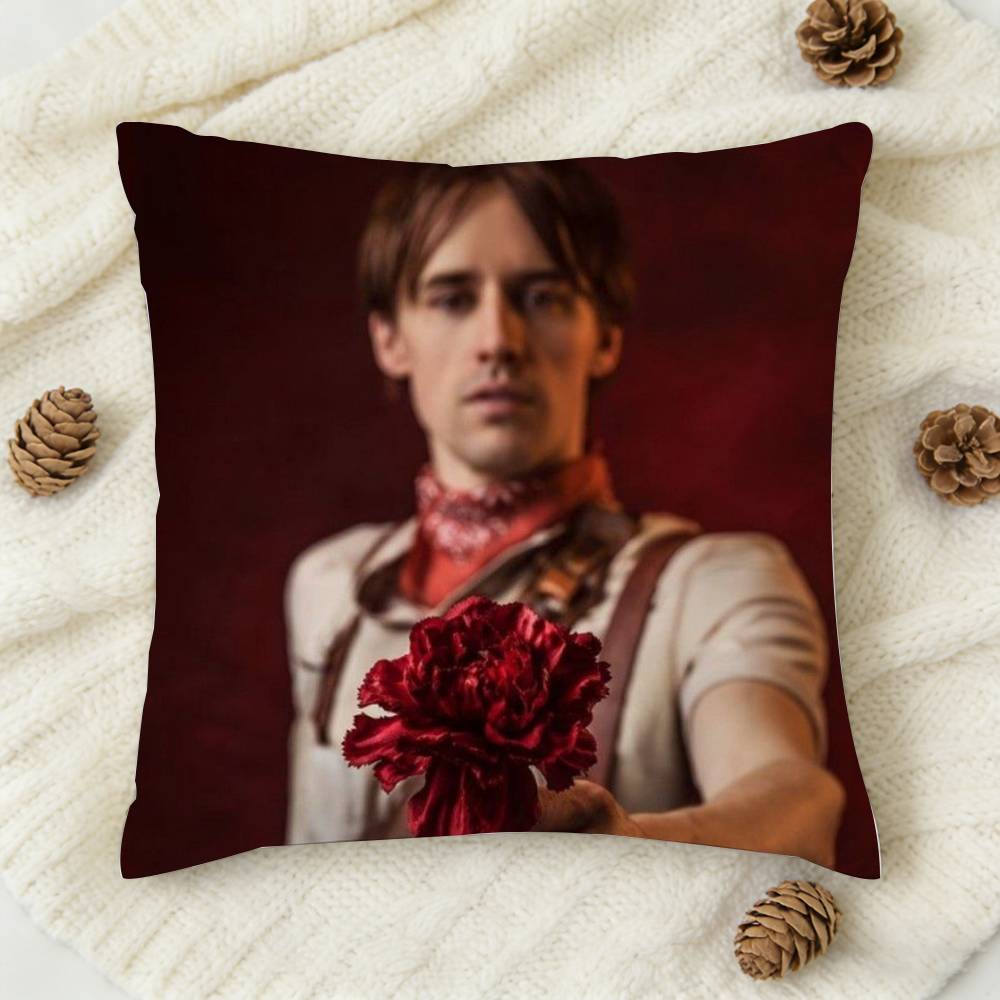 HHadestown Eurydice Doublesided Printed Square Decorative Cushion Cover for Sofa Living Room Home Decor