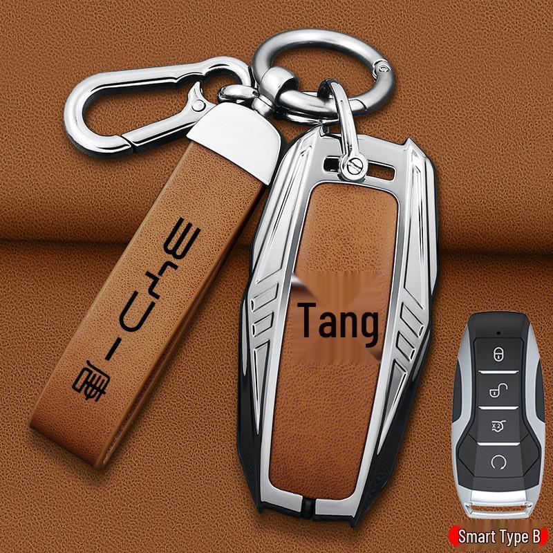Чехол для ключа 2025 BYD Tang dmi L EV: Защитная пряжка-ракушка для всех пользователей